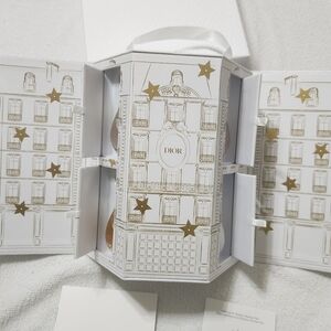 Dior Holiday Gift Box with Gold Accents